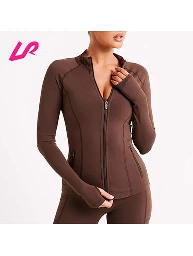 Our women's lightweight zip up jacket is both stylish and functional, perfect for workouts or casual wear. Shop now for high-quality activewear.
